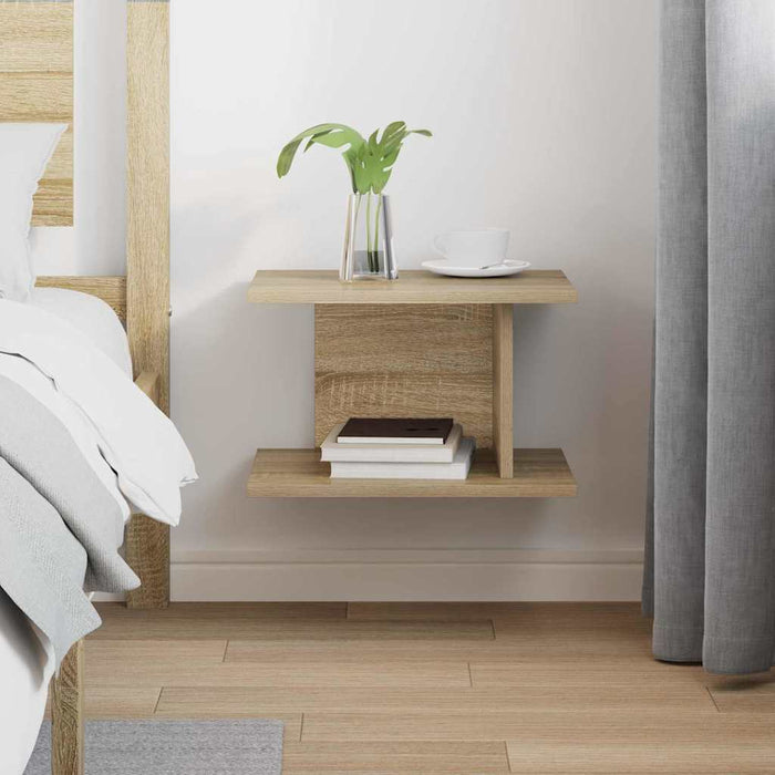Noptieră Stejar Sonoma 40 x 30 x 25 cm Lemn compozit - WALTI WALTI