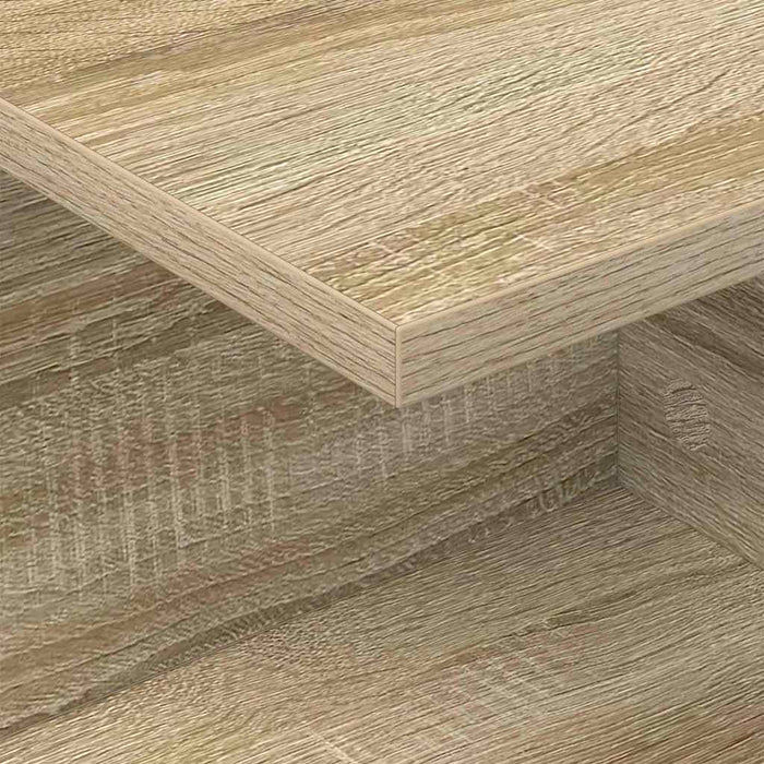 Noptieră 2 pcs Stejar Sonoma 40 x 30 x 25 cm Lemn compozit - WALTI WALTI