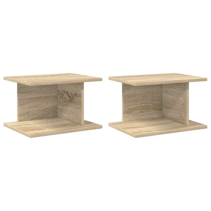 Noptieră 2 pcs Stejar Sonoma 40 x 30 x 25 cm Lemn compozit - WALTI WALTI
