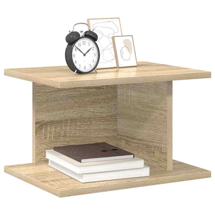 Noptieră 2 pcs Stejar Sonoma 40 x 30 x 25 cm Lemn compozit - WALTI WALTI