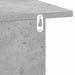 Noptieră 2 pcs Gri din beton 40 x 30 x 25 cm Lemn compozit - WALTI WALTI