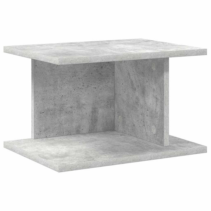 Noptieră 2 pcs Gri din beton 40 x 30 x 25 cm Lemn compozit - WALTI WALTI