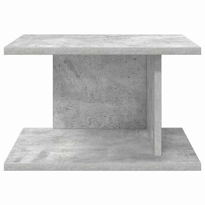 Noptieră 2 pcs Gri din beton 40 x 30 x 25 cm Lemn compozit - WALTI WALTI