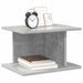 Noptieră 2 pcs Gri din beton 40 x 30 x 25 cm Lemn compozit - WALTI WALTI