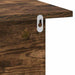 Noptieră 2 pcs Stejar fumuriu 40 x 30 x 25 cm Lemn compozit - WALTI WALTI