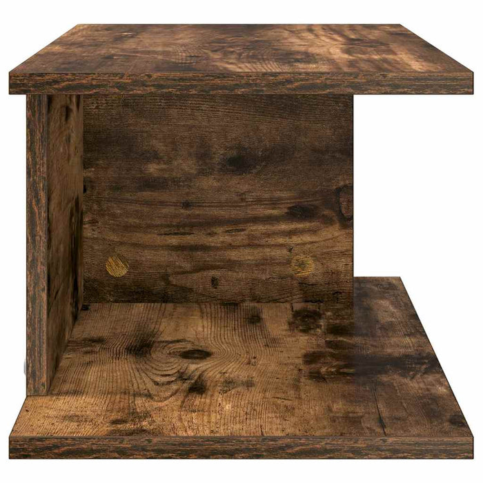Noptieră 2 pcs Stejar fumuriu 40 x 30 x 25 cm Lemn compozit - WALTI WALTI