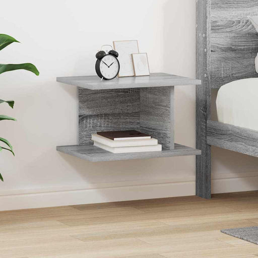 Noptieră Gri Sonoma 40 x 30 x 25 cm Lemn compozit - WALTI WALTI