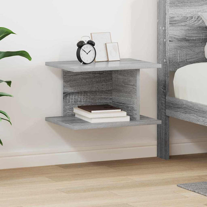 Noptieră Gri Sonoma 40 x 30 x 25 cm Lemn compozit - WALTI WALTI