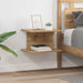 Noptieră 2 pcs Stejar Artizanal 40 x 30 x 25 cm Lemn compozit - WALTI WALTI
