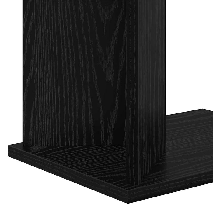 Masă laterală Stejar Negru 35 x 25 x 50 cm Lemn compozit - WALTI WALTI