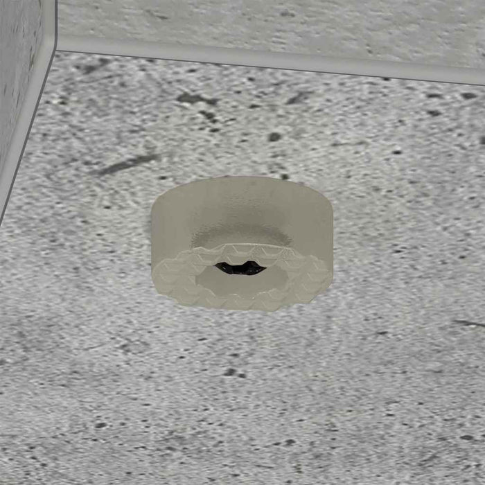 Masă laterală Gri din beton 35 x 25 x 50 cm Lemn compozit - WALTI WALTI