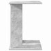 Masă laterală Gri din beton 35 x 25 x 50 cm Lemn compozit - WALTI WALTI