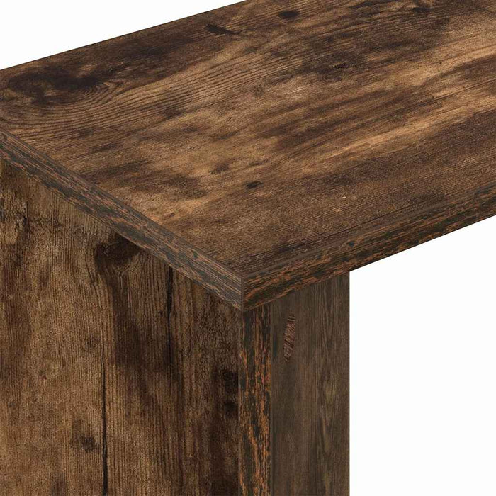 Masă laterală Stejar fumuriu 35 x 25 x 50 cm Lemn compozit WALTI
