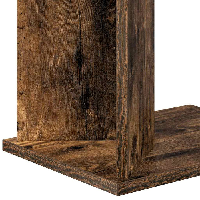 Masă laterală Stejar fumuriu 35 x 25 x 50 cm Lemn compozit WALTI
