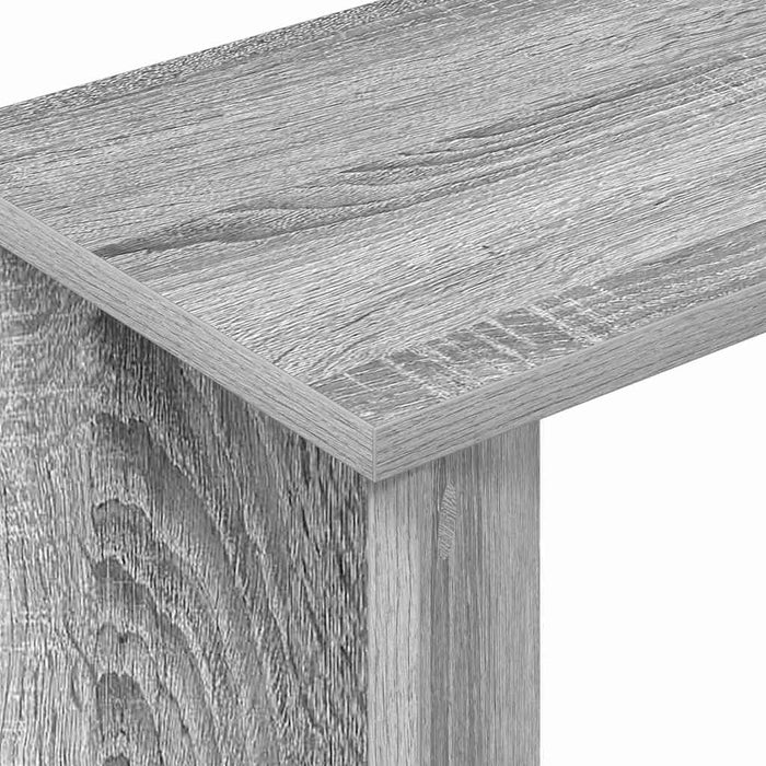 Masă laterală Gri Sonoma 35 x 25 x 50 cm Lemn compozit - WALTI WALTI