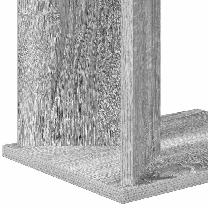 Masă laterală Gri Sonoma 35 x 25 x 50 cm Lemn compozit - WALTI WALTI
