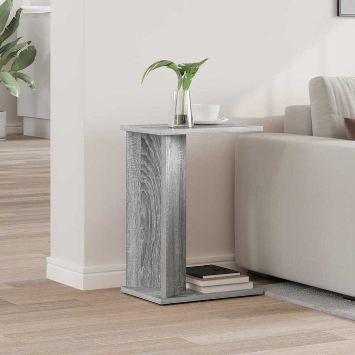 Masă laterală Gri Sonoma 35 x 25 x 50 cm Lemn compozit - WALTI WALTI