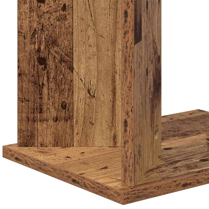 Masă laterală Lemn vechi 35 x 25 x 50 cm Lemn compozit - WALTI WALTI