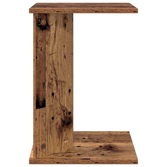 Masă laterală Lemn vechi 35 x 25 x 50 cm Lemn compozit - WALTI WALTI
