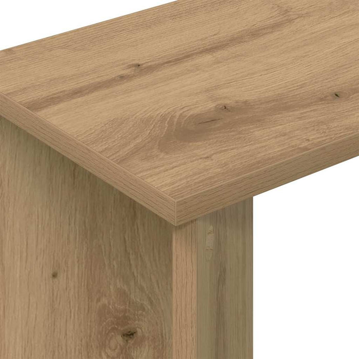 Masă laterală Stejar Artizanal 35 x 25 x 50 cm Lemn prelucrat WALTI
