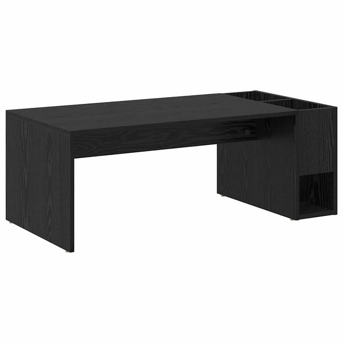 Masă de cafea Stejar Negru 101,5 x 50 x 37 cm Lemn compozit - WALTI WALTI