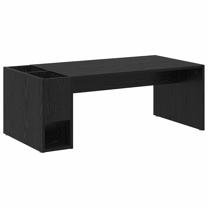 Masă de cafea Stejar Negru 101,5 x 50 x 37 cm Lemn compozit - WALTI WALTI