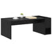 Masă de cafea Stejar Negru 101,5 x 50 x 37 cm Lemn compozit - WALTI WALTI