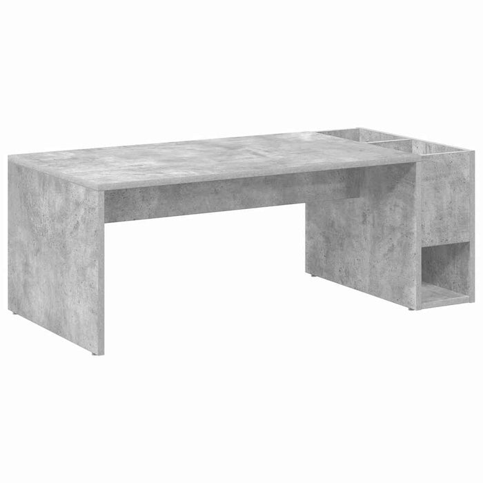 Masă de cafea Gri din beton 101,5 x 50 x 37 cm Lemn compozit - WALTI WALTI