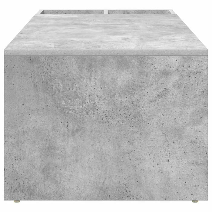 Masă de cafea Gri din beton 101,5 x 50 x 37 cm Lemn compozit - WALTI WALTI