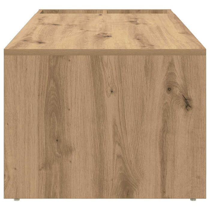 Masă de cafea Stejar Artizanal 101,5 x 50 x 37 cm Lemn compozit - WALTI WALTI