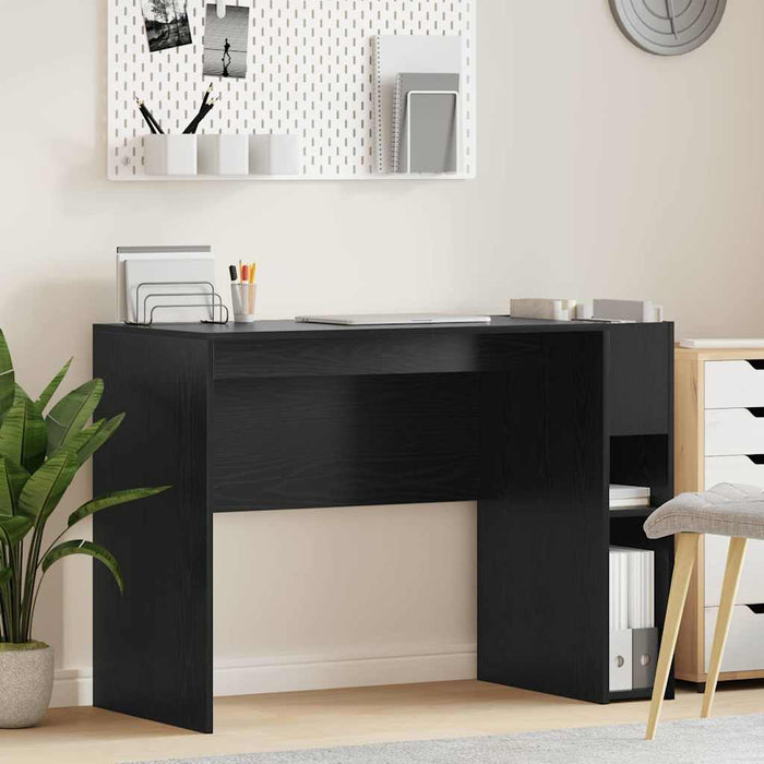 Birou Stejar Negru 109 x 50 x 78 cm Lemn compozit - WALTI WALTI