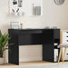 Birou Stejar Negru 109 x 50 x 78 cm Lemn compozit - WALTI WALTI