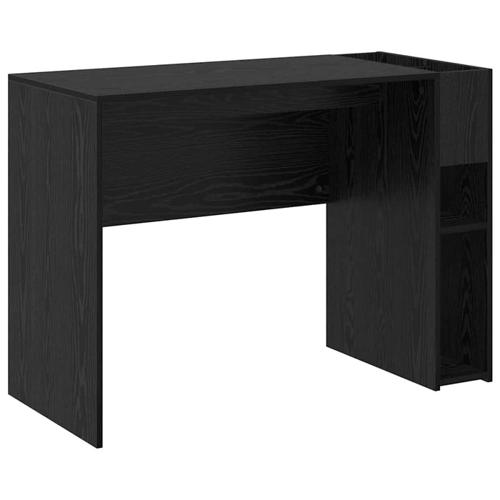 Birou Stejar Negru 109 x 50 x 78 cm Lemn compozit - WALTI WALTI