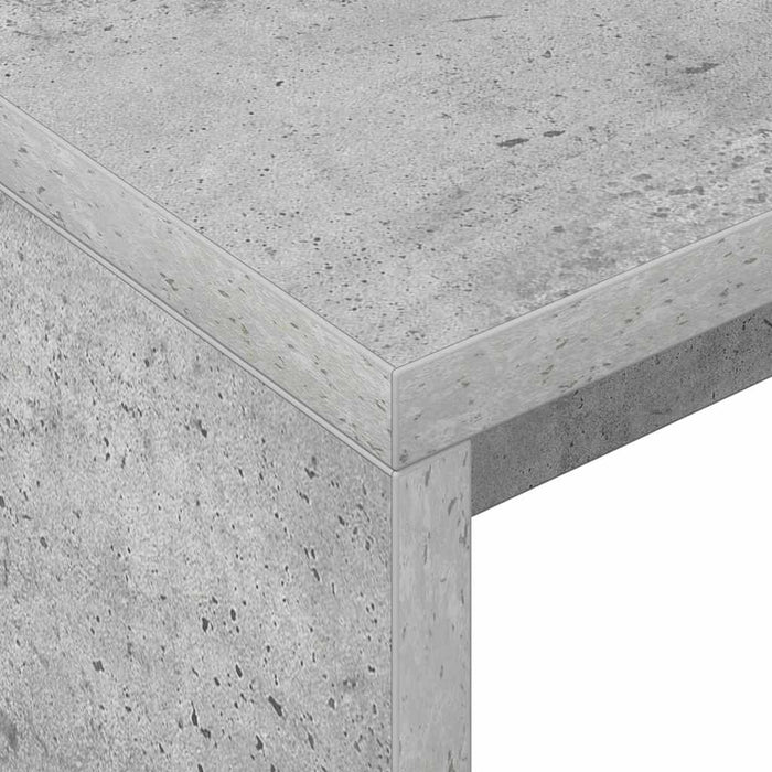 Birou Gri din beton 109 x 50 x 78 cm Lemn compozit - WALTI WALTI