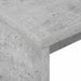Birou Gri din beton 109 x 50 x 78 cm Lemn compozit - WALTI WALTI
