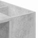 Birou Gri din beton 109 x 50 x 78 cm Lemn compozit - WALTI WALTI