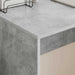 Birou Gri din beton 109 x 50 x 78 cm Lemn compozit - WALTI WALTI