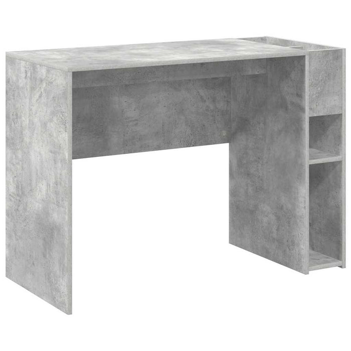 Birou Gri din beton 109 x 50 x 78 cm Lemn compozit - WALTI WALTI