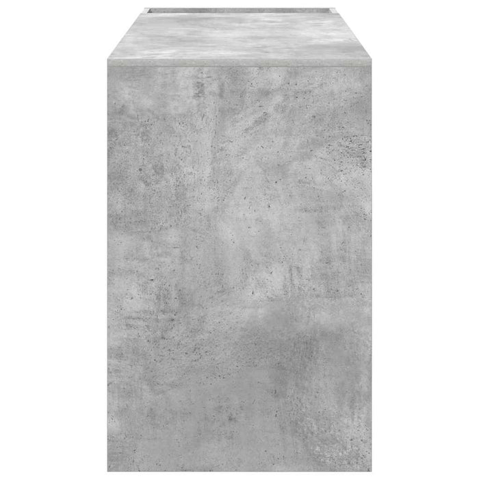 Birou Gri din beton 109 x 50 x 78 cm Lemn compozit - WALTI WALTI