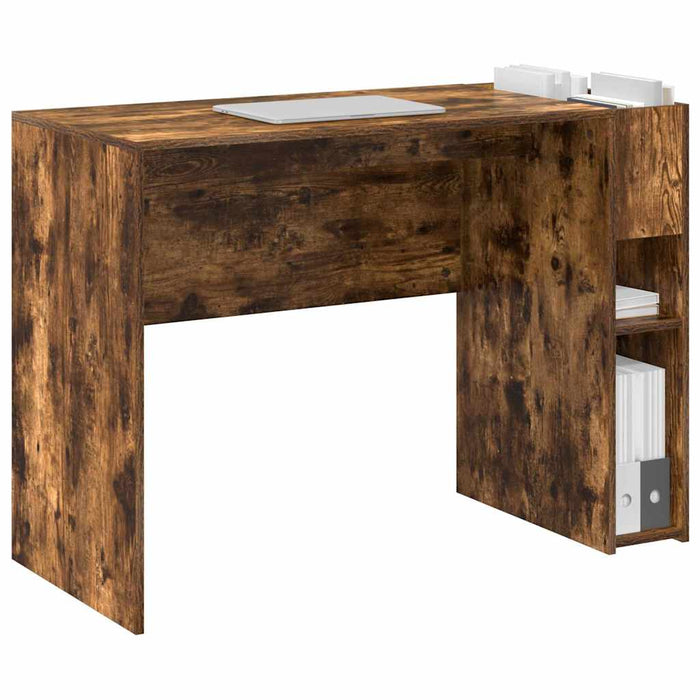 Birou Stejar fumuriu 109 x 50 x 78 cm Lemn compozit - WALTI WALTI