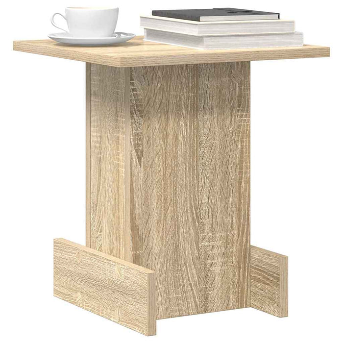 Masă laterală Stejar Sonoma 35,5 x 35 x 40 cm Lemn compozit - WALTI WALTI