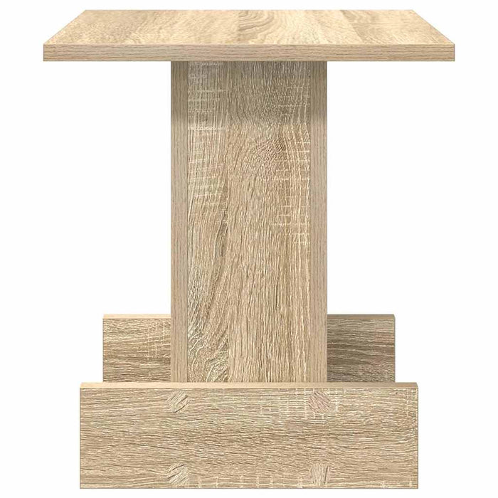 Masă laterală Stejar Sonoma 35,5 x 35 x 40 cm Lemn compozit - WALTI WALTI