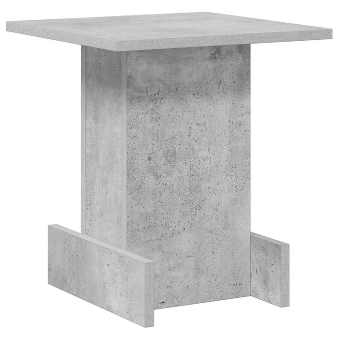 Masă laterală Gri din beton 35,5 x 35 x 40 cm Lemn compozit - WALTI WALTI
