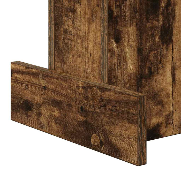 Masă laterală Stejar fumuriu 35,5 x 35 x 40 cm Lemn compozit - WALTI WALTI
