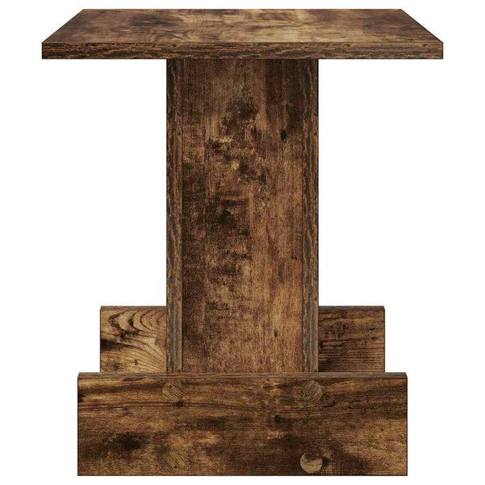 Masă laterală Stejar fumuriu 35,5 x 35 x 40 cm Lemn compozit - WALTI WALTI