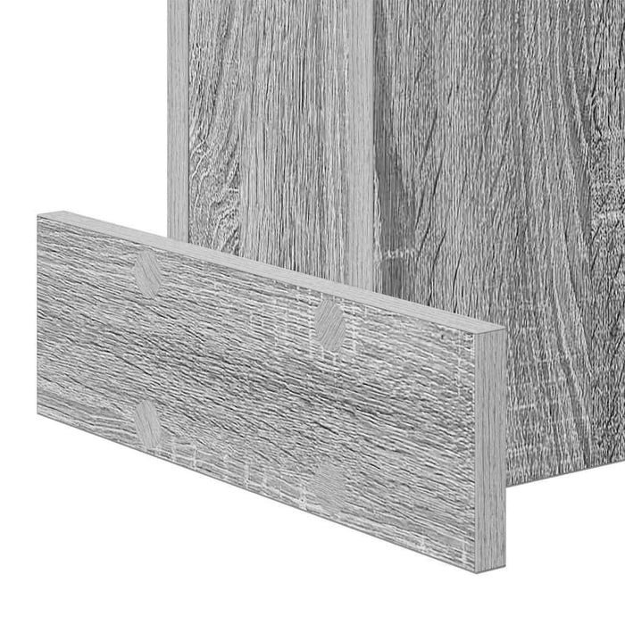 Masă laterală Gri Sonoma 35,5 x 35 x 40 cm Lemn compozit - WALTI WALTI