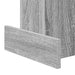 Masă laterală Gri Sonoma 35,5 x 35 x 40 cm Lemn compozit - WALTI WALTI