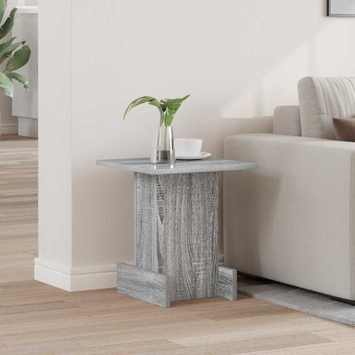 Masă laterală Gri Sonoma 35,5 x 35 x 40 cm Lemn compozit - WALTI WALTI