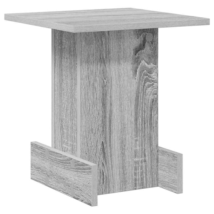 Masă laterală Gri Sonoma 35,5 x 35 x 40 cm Lemn compozit - WALTI WALTI