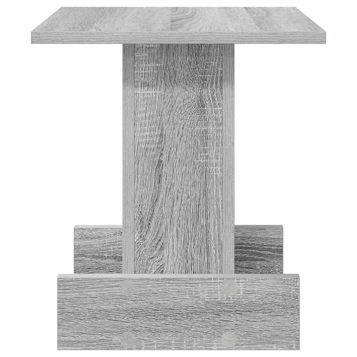 Masă laterală Gri Sonoma 35,5 x 35 x 40 cm Lemn compozit - WALTI WALTI